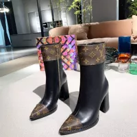 Cheap Louis Vuitton Boots For Women #1357833 Replica Wholesale [$108.00 USD] [ITEM#1357833] on Replica Louis Vuitton Boots