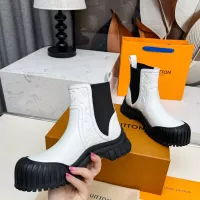 Cheap Louis Vuitton Boots For Women #1357839 Replica Wholesale [$112.00 USD] [ITEM#1357839] on Replica Louis Vuitton Boots