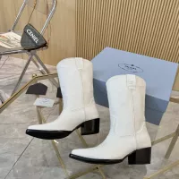 Cheap Prada Boots For Women #1357848 Replica Wholesale [$158.00 USD] [ITEM#1357848] on Replica Prada Boots