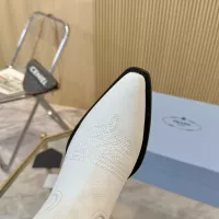 Cheap Prada Boots For Women #1357848 Replica Wholesale [$158.00 USD] [ITEM#1357848] on Replica Prada Boots