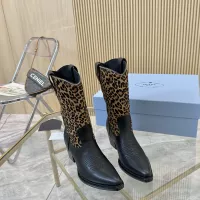 Cheap Prada Boots For Women #1357851 Replica Wholesale [$158.00 USD] [ITEM#1357851] on Replica Prada Boots