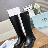 Cheap Prada Boots For Women #1357857 Replica Wholesale [$140.00 USD] [ITEM#1357857] on Replica Prada Boots