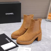 Cheap Chanel Boots For Women #1357869 Replica Wholesale [$128.00 USD] [ITEM#1357869] on Replica Chanel Boots
