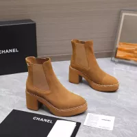 Cheap Chanel Boots For Women #1357869 Replica Wholesale [$128.00 USD] [ITEM#1357869] on Replica Chanel Boots