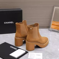 Cheap Chanel Boots For Women #1357869 Replica Wholesale [$128.00 USD] [ITEM#1357869] on Replica Chanel Boots