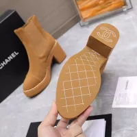 Cheap Chanel Boots For Women #1357869 Replica Wholesale [$128.00 USD] [ITEM#1357869] on Replica Chanel Boots