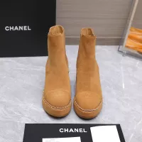 Cheap Chanel Boots For Women #1357869 Replica Wholesale [$128.00 USD] [ITEM#1357869] on Replica Chanel Boots