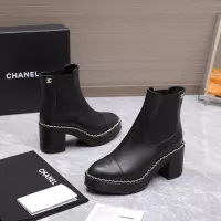 Cheap Chanel Boots For Women #1357872 Replica Wholesale [$128.00 USD] [ITEM#1357872] on Replica Chanel Boots