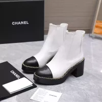 Cheap Chanel Boots For Women #1357875 Replica Wholesale [$128.00 USD] [ITEM#1357875] on Replica Chanel Boots
