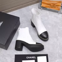 Cheap Chanel Boots For Women #1357875 Replica Wholesale [$128.00 USD] [ITEM#1357875] on Replica Chanel Boots