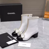Cheap Chanel Boots For Women #1357879 Replica Wholesale [$130.00 USD] [ITEM#1357879] on Replica Chanel Boots
