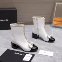 Cheap Chanel Boots For Women #1357879 Replica Wholesale [$130.00 USD] [ITEM#1357879] on Replica Chanel Boots