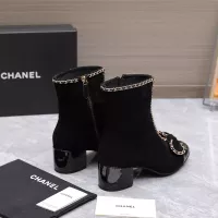 Cheap Chanel Boots For Women #1357881 Replica Wholesale [$130.00 USD] [ITEM#1357881] on Replica Chanel Boots