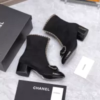 Cheap Chanel Boots For Women #1357881 Replica Wholesale [$130.00 USD] [ITEM#1357881] on Replica Chanel Boots