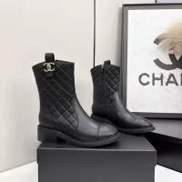 Cheap Chanel Boots For Women #1357885 Replica Wholesale [$122.00 USD] [ITEM#1357885] on Replica Chanel Boots