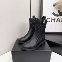 Cheap Chanel Boots For Women #1357885 Replica Wholesale [$122.00 USD] [ITEM#1357885] on Replica Chanel Boots