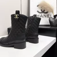 Cheap Chanel Boots For Women #1357885 Replica Wholesale [$122.00 USD] [ITEM#1357885] on Replica Chanel Boots