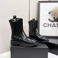 Cheap Chanel Boots For Women #1357886 Replica Wholesale [$122.00 USD] [ITEM#1357886] on Replica Chanel Boots