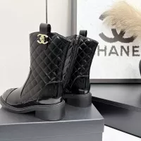Cheap Chanel Boots For Women #1357886 Replica Wholesale [$122.00 USD] [ITEM#1357886] on Replica Chanel Boots