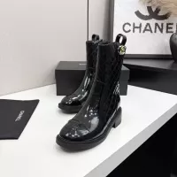 Cheap Chanel Boots For Women #1357886 Replica Wholesale [$122.00 USD] [ITEM#1357886] on Replica Chanel Boots