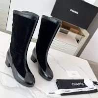 Cheap Chanel Boots For Women #1357888 Replica Wholesale [$128.00 USD] [ITEM#1357888] on Replica Chanel Boots