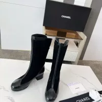 Cheap Chanel Boots For Women #1357888 Replica Wholesale [$128.00 USD] [ITEM#1357888] on Replica Chanel Boots