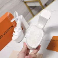 Cheap Louis Vuitton Sandal For Women #1357904 Replica Wholesale [$112.00 USD] [ITEM#1357904] on Replica Louis Vuitton Sandal