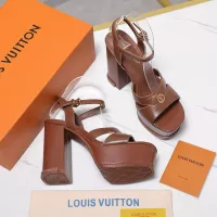 Cheap Louis Vuitton Sandal For Women #1357907 Replica Wholesale [$112.00 USD] [ITEM#1357907] on Replica Louis Vuitton Sandal