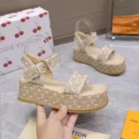 Cheap Louis Vuitton Sandal For Women #1357909 Replica Wholesale [$115.00 USD] [ITEM#1357909] on Replica Louis Vuitton Sandal