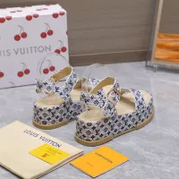 Cheap Louis Vuitton Sandal For Women #1357910 Replica Wholesale [$115.00 USD] [ITEM#1357910] on Replica Louis Vuitton Sandal