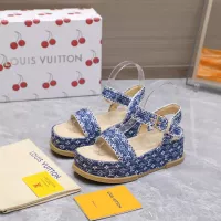 Cheap Louis Vuitton Sandal For Women #1357911 Replica Wholesale [$115.00 USD] [ITEM#1357911] on Replica Louis Vuitton Sandal