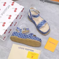 Cheap Louis Vuitton Sandal For Women #1357911 Replica Wholesale [$115.00 USD] [ITEM#1357911] on Replica Louis Vuitton Sandal