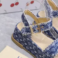Cheap Louis Vuitton Sandal For Women #1357911 Replica Wholesale [$115.00 USD] [ITEM#1357911] on Replica Louis Vuitton Sandal