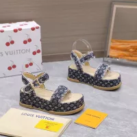 Cheap Louis Vuitton Sandal For Women #1357912 Replica Wholesale [$115.00 USD] [ITEM#1357912] on Replica Louis Vuitton Sandal