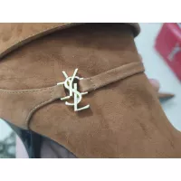 Cheap Yves Saint Laurent YSL Boots For Women #1357987 Replica Wholesale [$130.00 USD] [ITEM#1357987] on Replica Yves Saint Laurent YSL Boots
