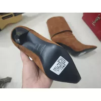 Cheap Yves Saint Laurent YSL Boots For Women #1357987 Replica Wholesale [$130.00 USD] [ITEM#1357987] on Replica Yves Saint Laurent YSL Boots