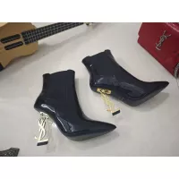 Cheap Yves Saint Laurent YSL Boots For Women #1357995 Replica Wholesale [$125.00 USD] [ITEM#1357995] on Replica Yves Saint Laurent YSL Boots