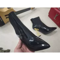 Cheap Yves Saint Laurent YSL Boots For Women #1357995 Replica Wholesale [$125.00 USD] [ITEM#1357995] on Replica Yves Saint Laurent YSL Boots