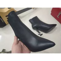 Cheap Yves Saint Laurent YSL Boots For Women #1357996 Replica Wholesale [$125.00 USD] [ITEM#1357996] on Replica Yves Saint Laurent YSL Boots