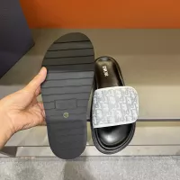 Cheap Christian Dior Slippers For Men #1357997 Replica Wholesale [$64.00 USD] [ITEM#1357997] on Replica Christian Dior Slippers