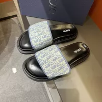 Cheap Christian Dior Slippers For Men #1357998 Replica Wholesale [$64.00 USD] [ITEM#1357998] on Replica Christian Dior Slippers