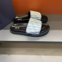 Cheap Christian Dior Slippers For Men #1357998 Replica Wholesale [$64.00 USD] [ITEM#1357998] on Replica Christian Dior Slippers