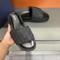 Cheap Christian Dior Slippers For Men #1358001 Replica Wholesale [$64.00 USD] [ITEM#1358001] on Replica Christian Dior Slippers