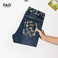 Cheap Dolce &amp; Gabbana D&amp;G Jeans For Men #1358012 Replica Wholesale [$48.00 USD] [ITEM#1358012] on Replica Dolce &amp; Gabbana D&amp;G Jeans
