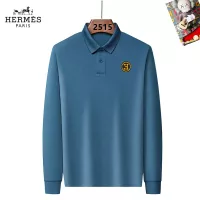Cheap Hermes T-Shirts Long Sleeved For Men #1358125 Replica Wholesale [$40.00 USD] [ITEM#1358125] on Replica Hermes T-Shirts