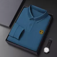 Cheap Hermes T-Shirts Long Sleeved For Men #1358125 Replica Wholesale [$40.00 USD] [ITEM#1358125] on Replica Hermes T-Shirts
