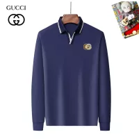 Cheap Gucci T-Shirts Long Sleeved For Men #1358132 Replica Wholesale [$40.00 USD] [ITEM#1358132] on Replica Gucci T-Shirts