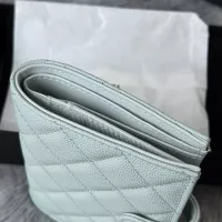 Cheap Chanel AAA Quality Card Case In Silver For Women #1358240 Replica Wholesale [$98.00 USD] [ITEM#1358240] on Replica Chanel AAA+ Quality Wallets