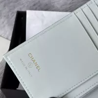 Cheap Chanel AAA Quality Card Case In Silver For Women #1358240 Replica Wholesale [$98.00 USD] [ITEM#1358240] on Replica Chanel AAA+ Quality Wallets