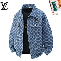 Cheap Louis Vuitton LV Jackets Long Sleeved For Men #1358371 Replica Wholesale [$60.00 USD] [ITEM#1358371] on Replica Louis Vuitton LV Jackets